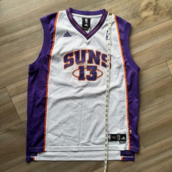 Vintage Y2K Phoenix Suns Steve Nash Stitched Jersey Size XL White - Picture 4 of 6